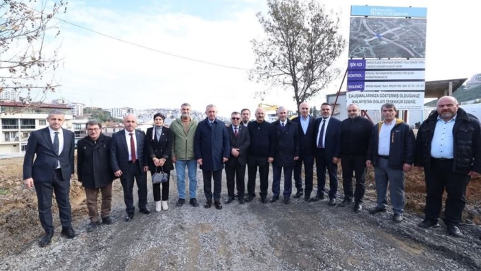 Büyükakın, Eskihisar Kavşağı'nda son durumu inceledi